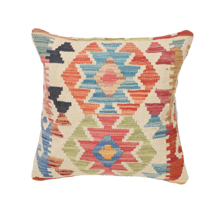 Square Size Kelim Cushion 1' 5" x 1' 5" - No. AL95985