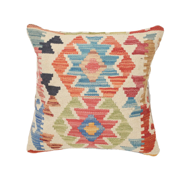 Square Size Kelim Cushion 1' 5" x 1' 5" - No. AL95985