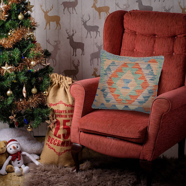 Handmade Kilim Cushion Covers 1' 6" x 1' 6" - No. AL12583