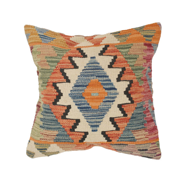 Handmade Kilim Cushion Covers 1' 6" x 1' 6" - No. AL66353