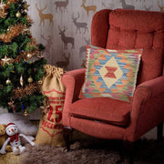 Turkish Style Kelim Cushion 1' 4" x 1' 4" - No. AL86153