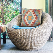 Kilim Cushion Covers for Your Home 1' 5" x 1' 5" - No. AL36174