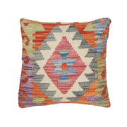 Afghan Kilim Cushion 1' 3" x 1' 3" - No. AL31470