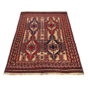 Afghan Saghari Kilim 6' 7" x 9' 2" - No. AL92618