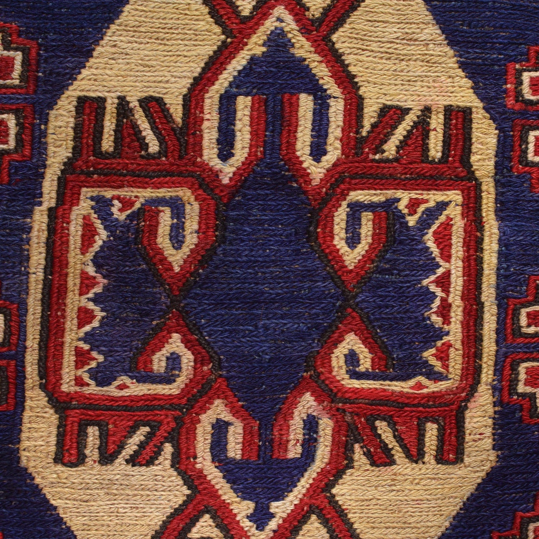 Afghan Saghari Kilim 6' 7" x 9' 2" - No. AL92618