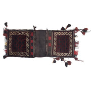 Afghan Baluch Saddle Bag Rug 1' 10" x 3' 10" - No. AL34969