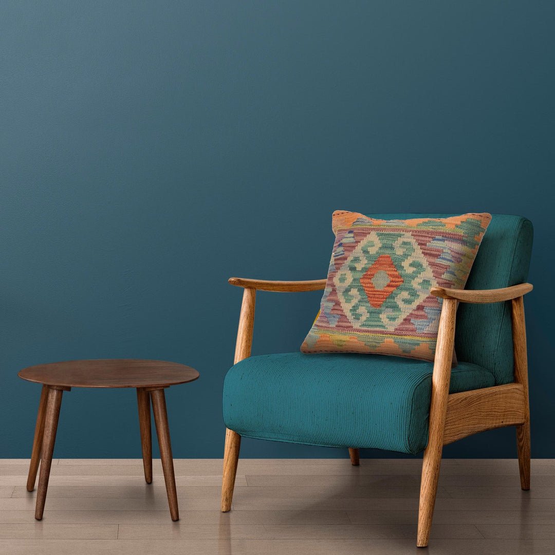 Handmade Kilim Cushion Covers 1' 6" x 1' 7" - No. AL13669