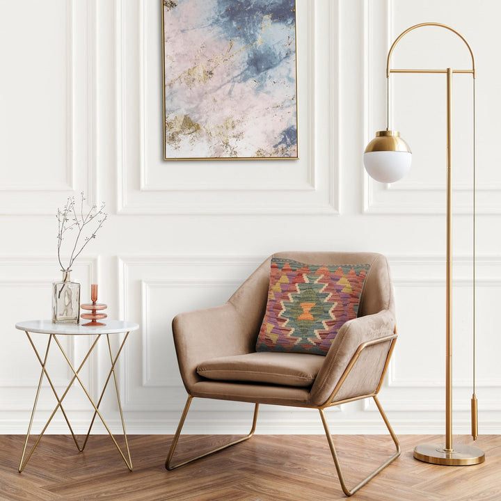 Turkish Design Kilim Cushion 1' 6" x 1' 6" - No. AL59179