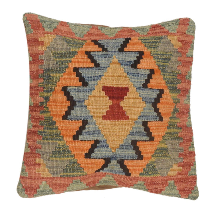 Vegetable Kilim Cushion Cover 1' 6" x 1' 6" - No. AL21875