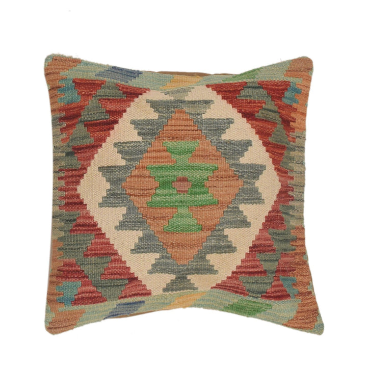 Kilim Cushion Covers for Your Home 1' 6" x 1' 6" - No. AL70412
