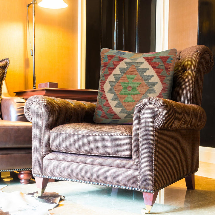 Kilim Cushion Covers for Your Home 1' 6" x 1' 6" - No. AL70412
