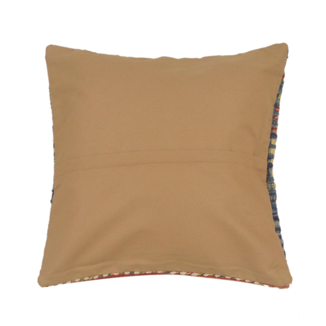 Hand Knotted Kilim Cushion 1' 5" x 1' 5" - No. AL96010