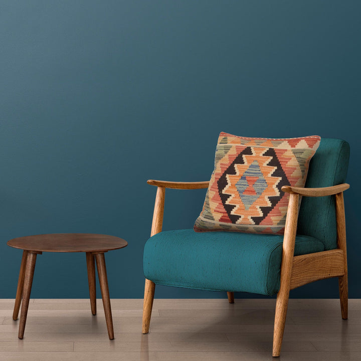 Afghan Kilim Cushion 1' 6" x 1' 7" - No. AL29965