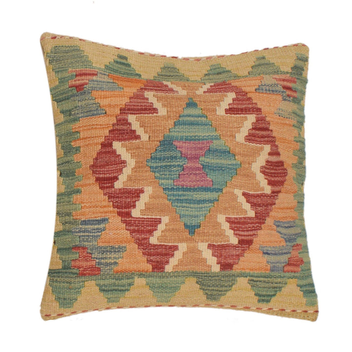 Turkish Design Kilim Cushion 1' 6" x 1' 5" - No. AL20376