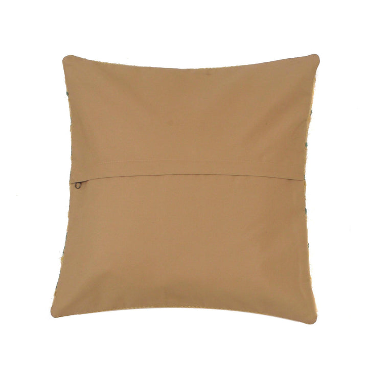 Afghan Turkish Design Cushion 1' 6" x 1' 5" Flat-Weave detail