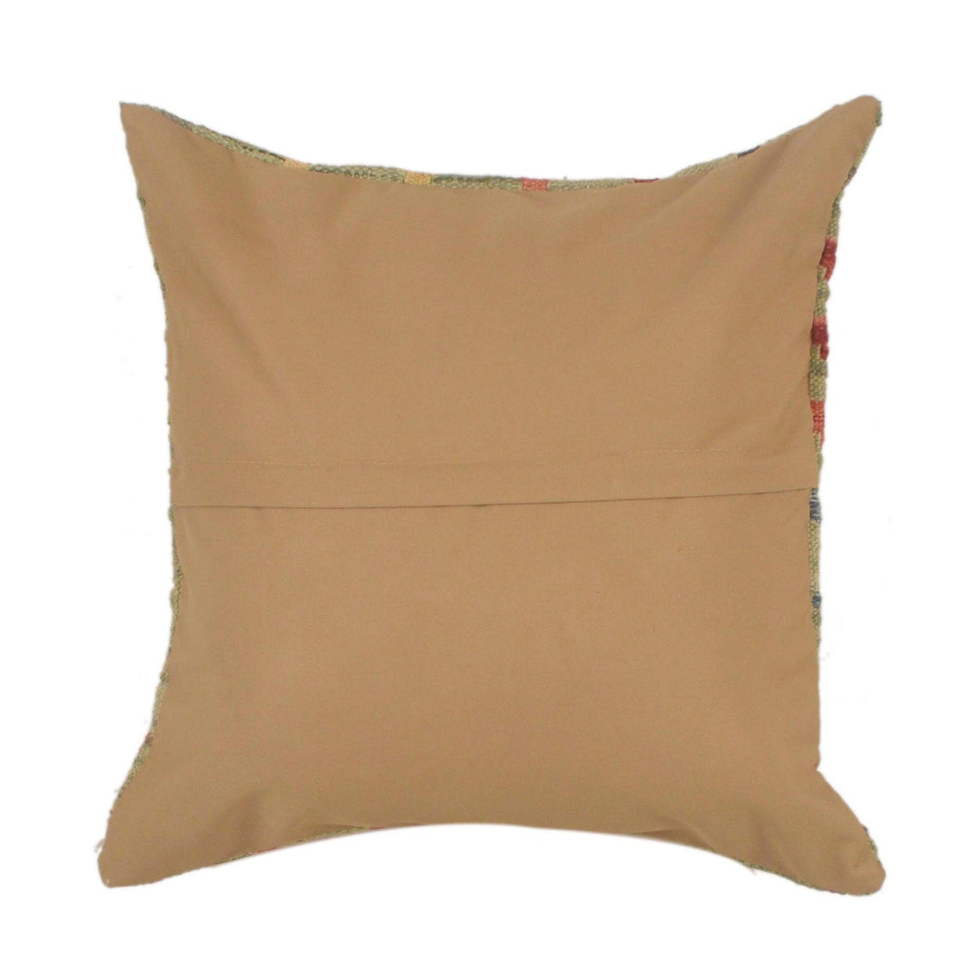 Hand Knotted Kilim Cushion 1' 6" x 1' 5" - No. AL35222