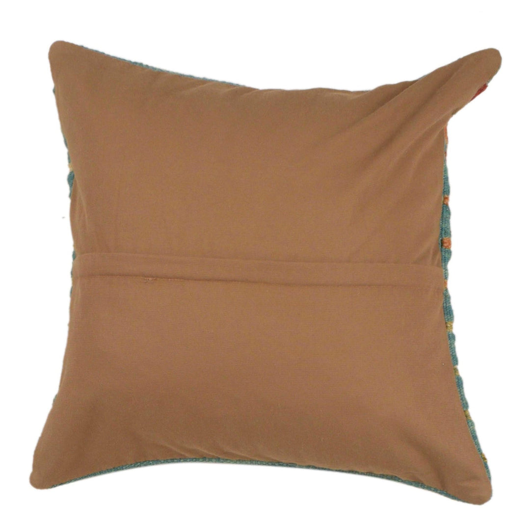 Vegetable Kilim Cushion Cover 1' 6" x 1' 6" - No. AL90552