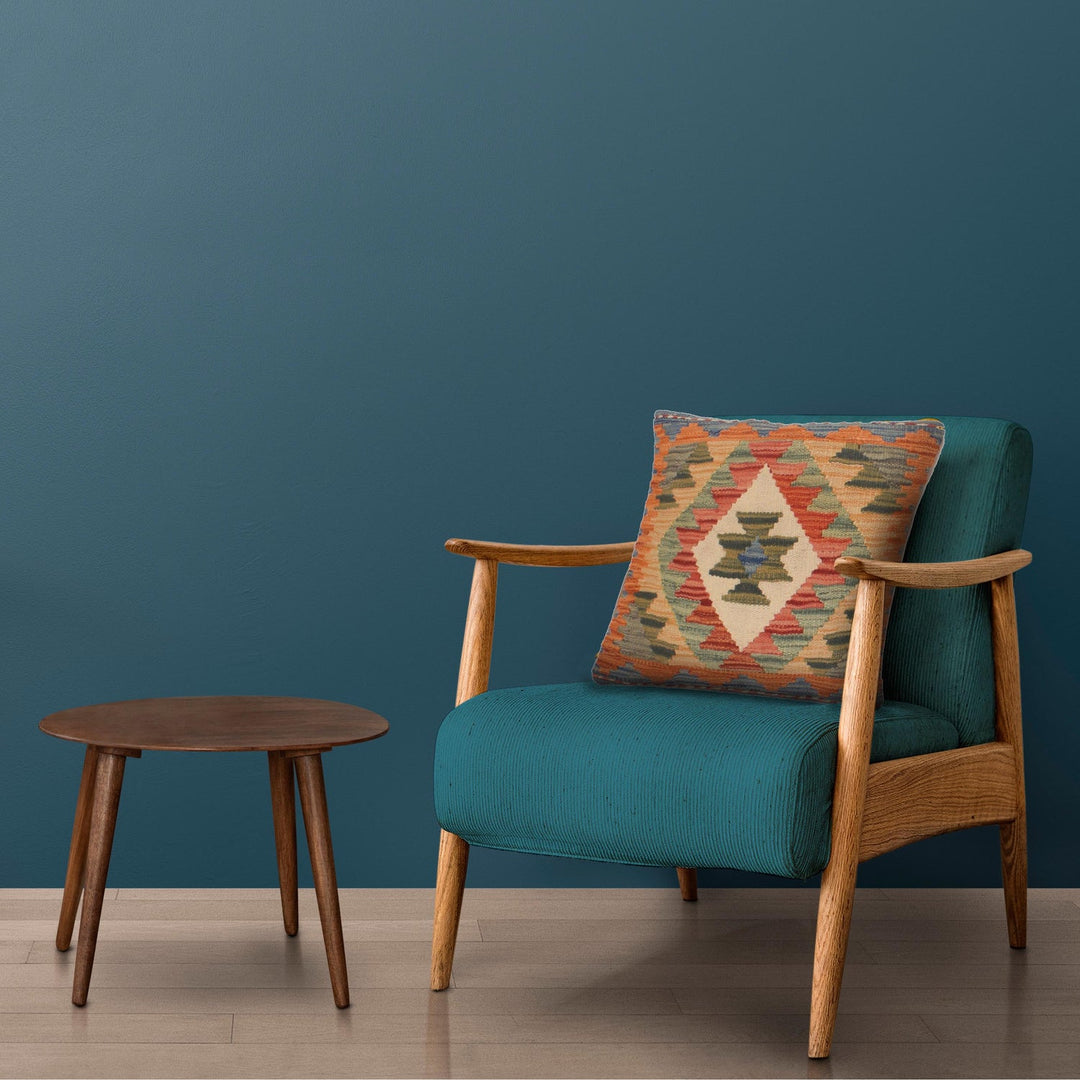 Handmade Kilim Cushion Covers 1' 4" x 1' 6" - No. AL15135