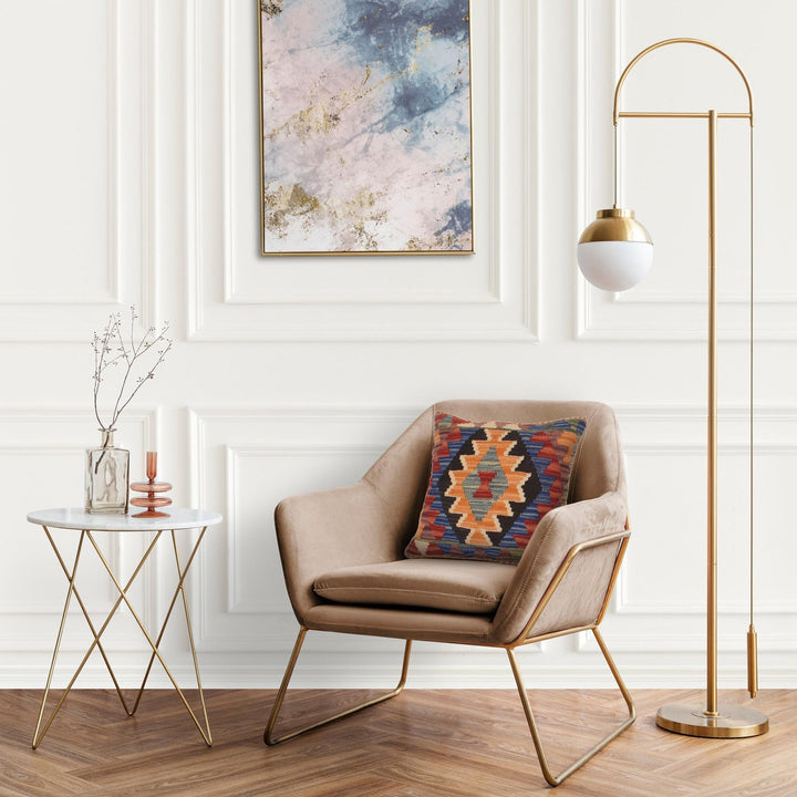 Vegetable Kilim Cushion Cover 1' 6" x 1' 7" - No. AL78376