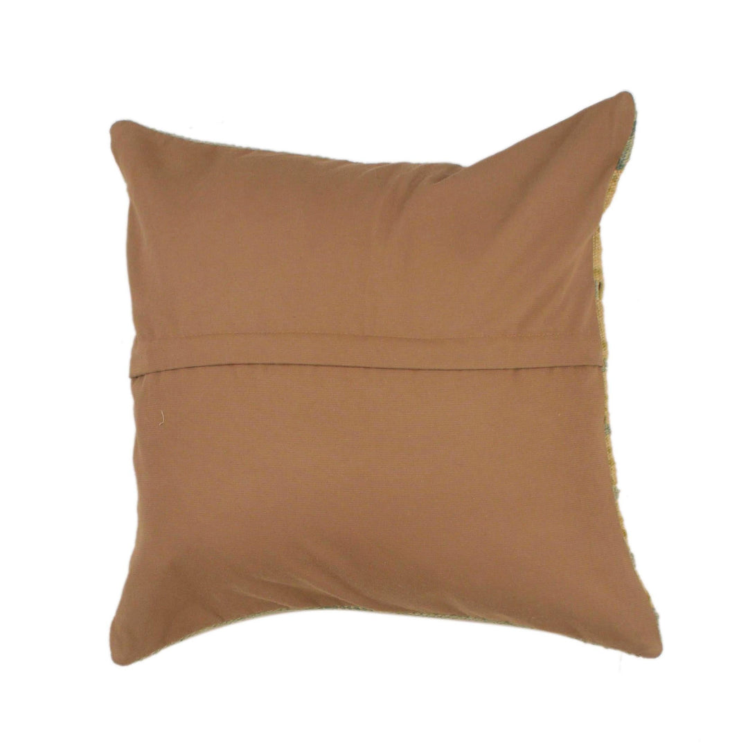 Afghan Turkish Design Cushion 1' 7" x 1' 6" Flat-Weave detail