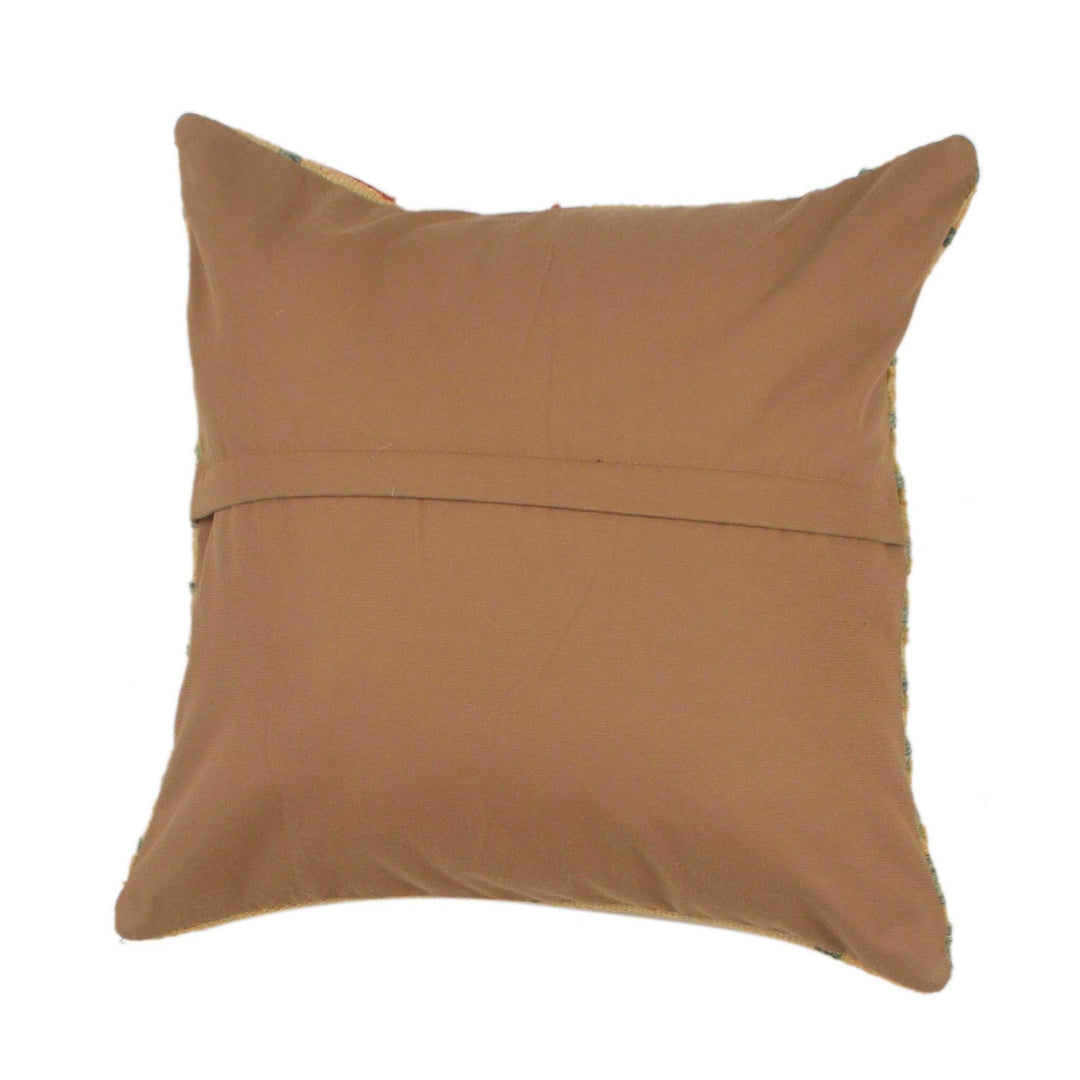 Square Size Kelim Cushion 1' 6" x 1' 7" - No. AL46801