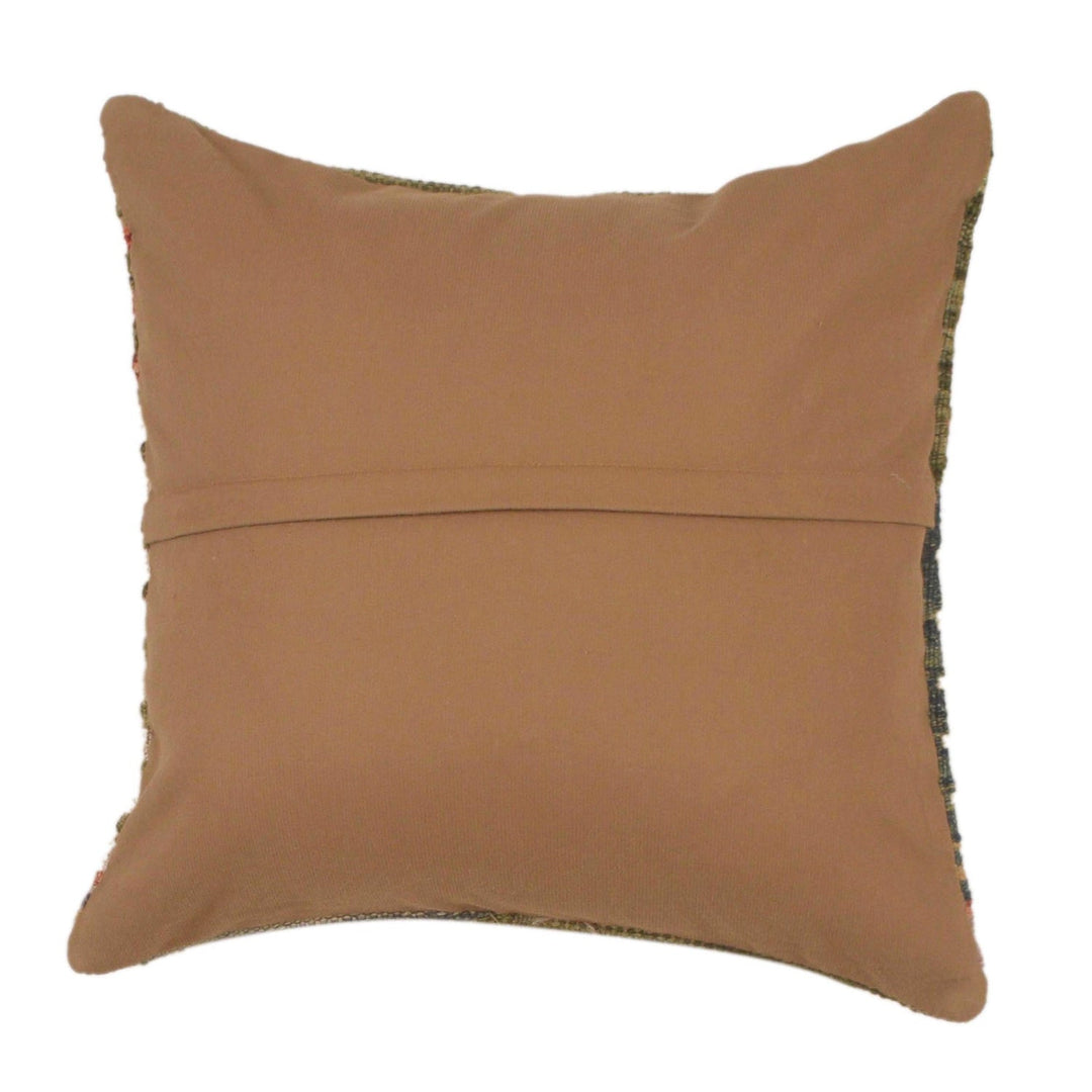 Vegetable Kilim Cushion Cover 1' 6" x 1' 5" - No. AL33999