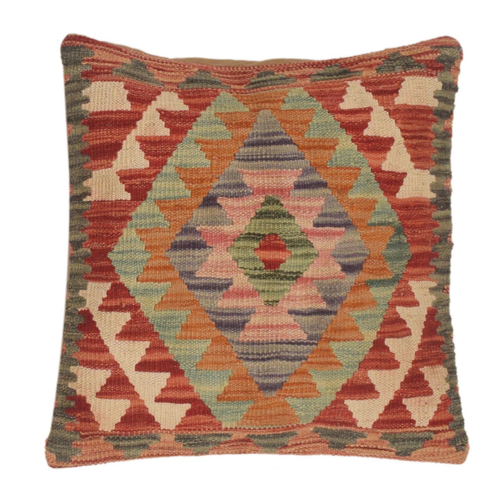 Square Size Kelim Cushion 1' 6" x 1' 6" - No. AL41318