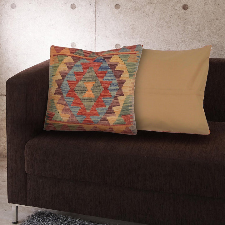 Kilim Cushion Cover 1' 6" x 1' 6" - No. AL17189