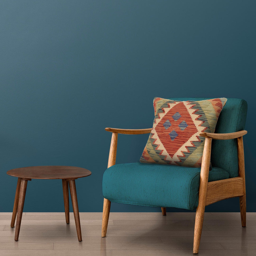 Handmade Kilim Cushion Covers 1' 6" x 1' 6" - No. AL96714