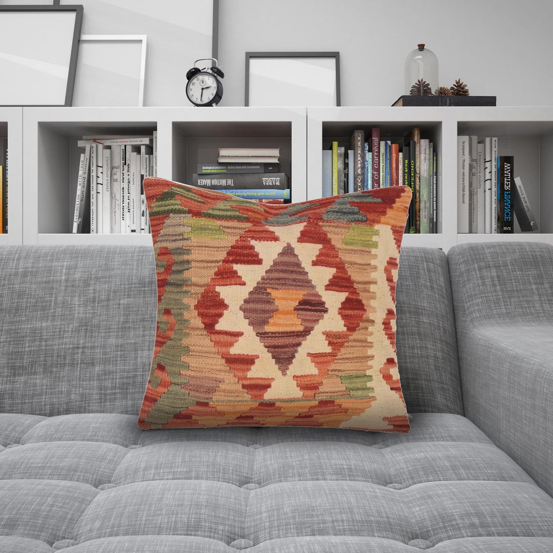 Kilim Cushion Covers for Your Home 1' 5" x 1' 6" - No. AL35506