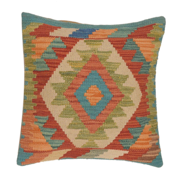 Turkish Design Kilim Cushion 1' 6" x 1' 6" - No. AL55717