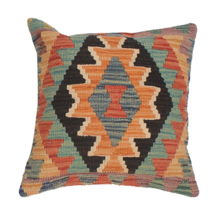 Kilim Cushion Covers for Your Home 1' 7" x 1' 7" - No. AL29543