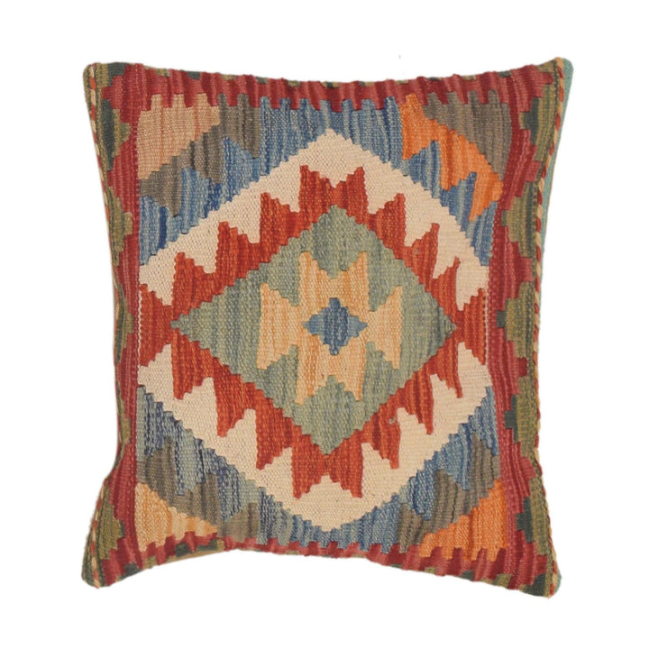 Hand Knotted Kilim Cushion 1' 4" x 1' 7" - No. AL28723