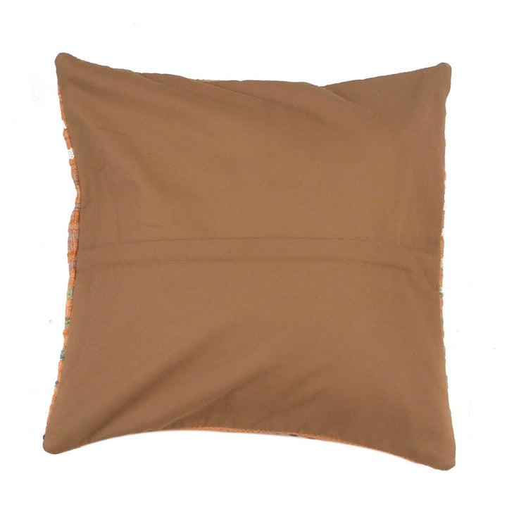 Afghan Turkish Design Cushion 1' 6" x 1' 6" Flat-Weave detail