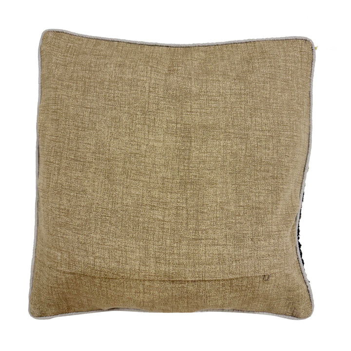 Afghan Kilim Cushion Cover 1' 5" x 1' 4" Flat-Weave detail