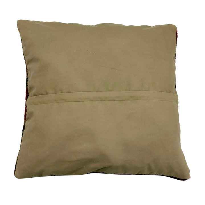 Handmade Overdyed Carpet Cushion Cover 1' 5" x 1' 5" - No. AL403785
