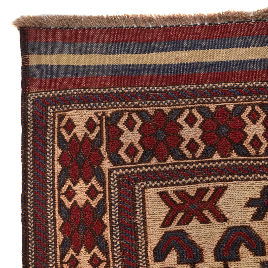 Handmade Vintage Kilim 2' 11" x 4' 6" - No. AL46405