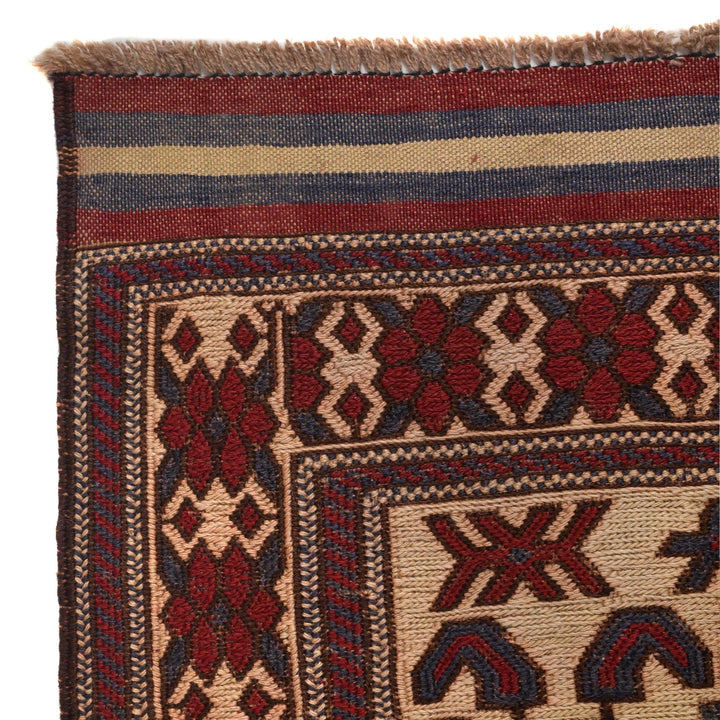 Handmade Vintage Kilim 2' 11" x 4' 6" - No. AL46405