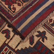Handmade Vintage Kilim 2' 11" x 4' 6" - No. AL46405