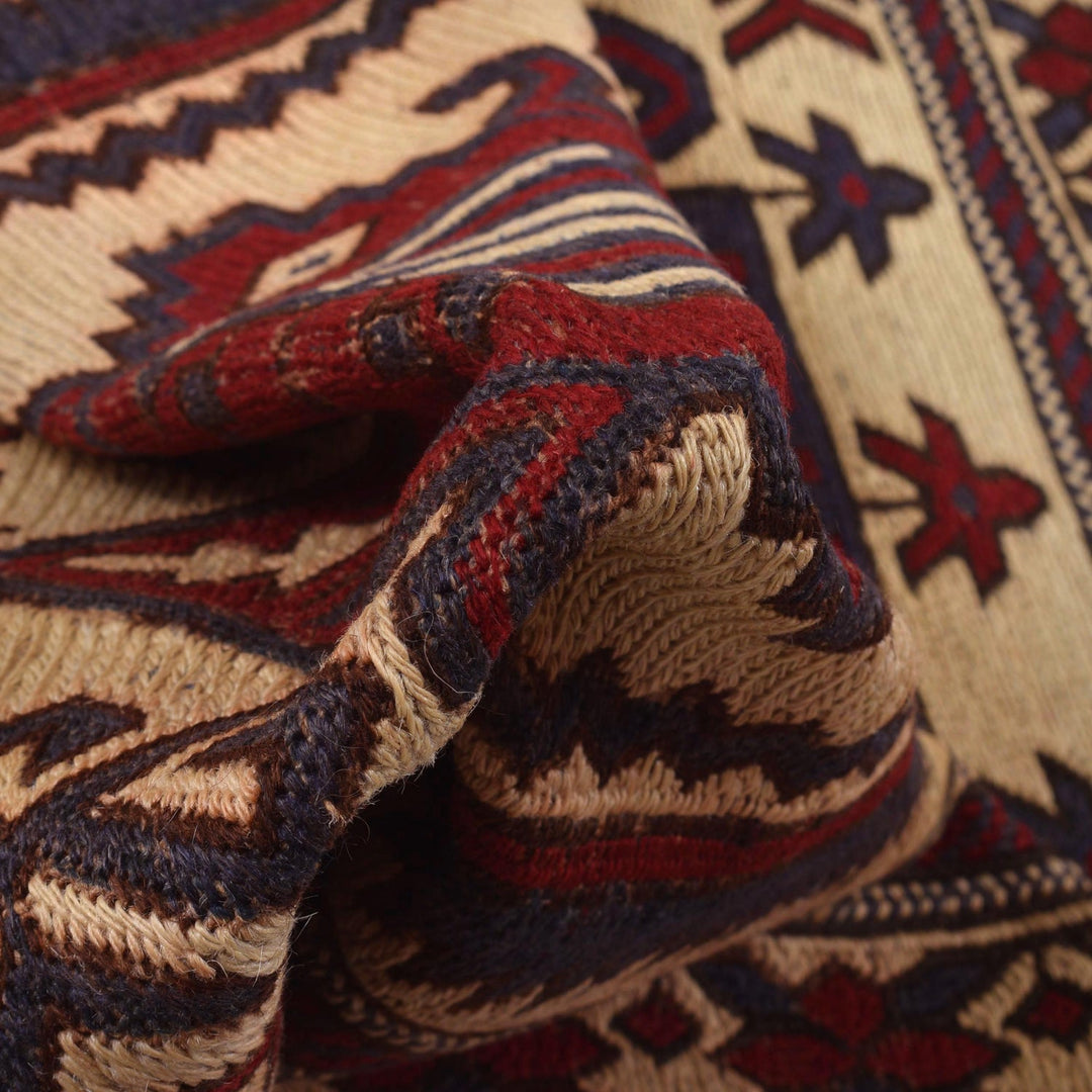 Handmade Vintage Kilim 2' 11" x 4' 6" - No. AL46405