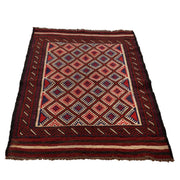 Handmade Vintage Kilim 3' 1" x 4' 6" - No. AL41409