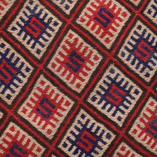 Handmade Vintage Kilim 3' 1" x 4' 6" - No. AL41409