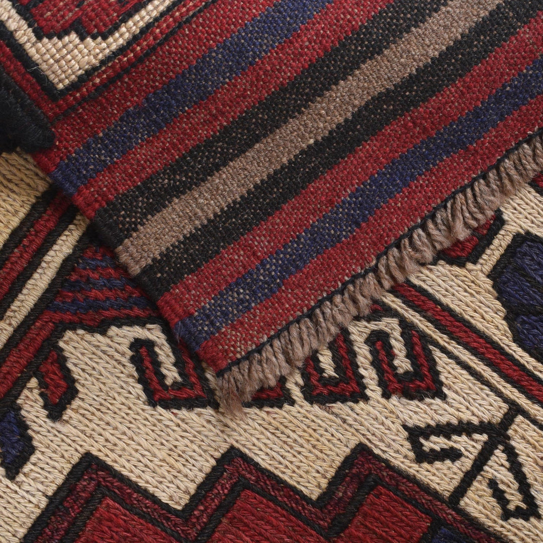 Handmade Vintage Kilim 2' 9" x 4' 5" - No. AL79395