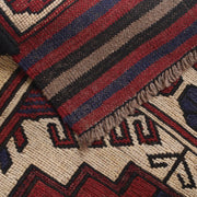 Handmade Vintage Kilim 2' 9" x 4' 5" - No. AL79395