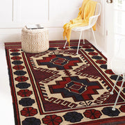 Handmade Vintage Kilim 2' 9" x 4' 5" - No. AL79395