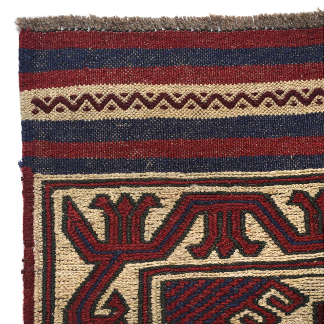 Handmade Vintage Kilim 2' 8" x 4' 5" - No. AL98361
