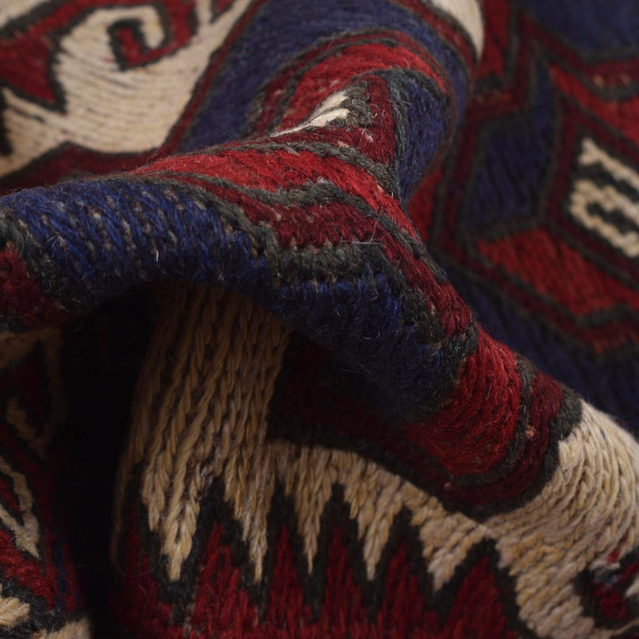 Handmade Vintage Kilim 2' 8" x 4' 5" - No. AL98361