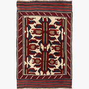 Handmade Vintage Kilim 2' 8" x 4' 2" - No. AL32186