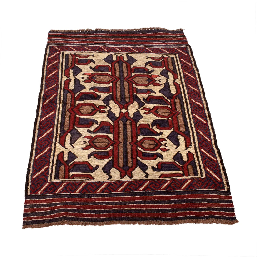 Handmade Vintage Kilim 2' 8" x 4' 2" - No. AL32186