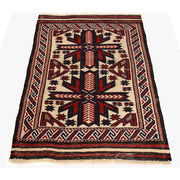Handmade Vintage Kilim 2' 8" x 3' 11" - No. AL87475